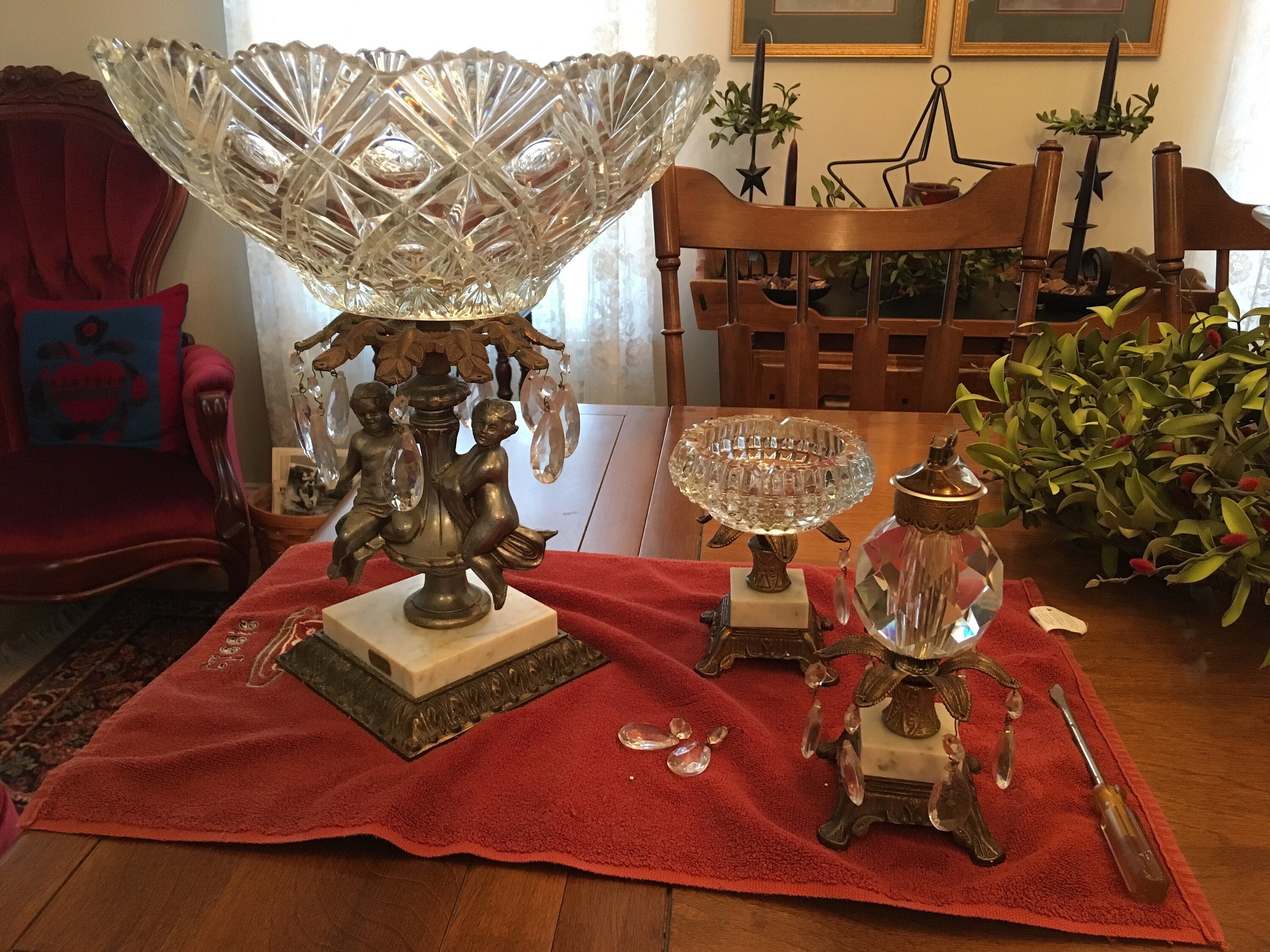 Table top lighter and ashtray vintage and centerpiece Italian Etsy