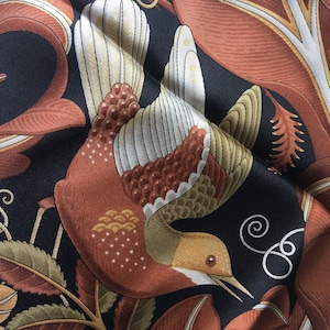 Salvatore Ferragamo 100% silk scarf