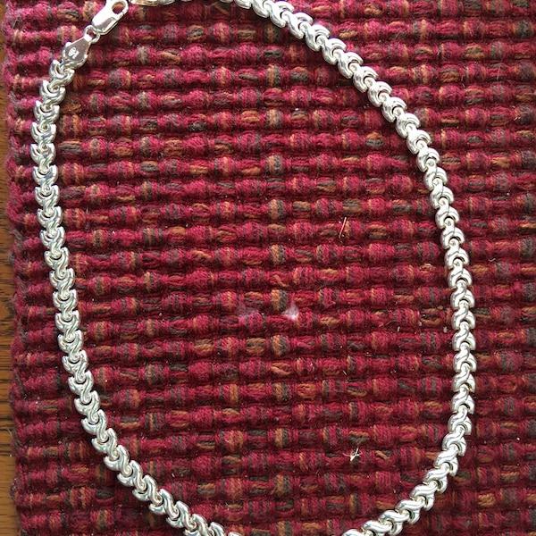 Milor Italy 15.5” necklace pre-owned never worn 925 sterling