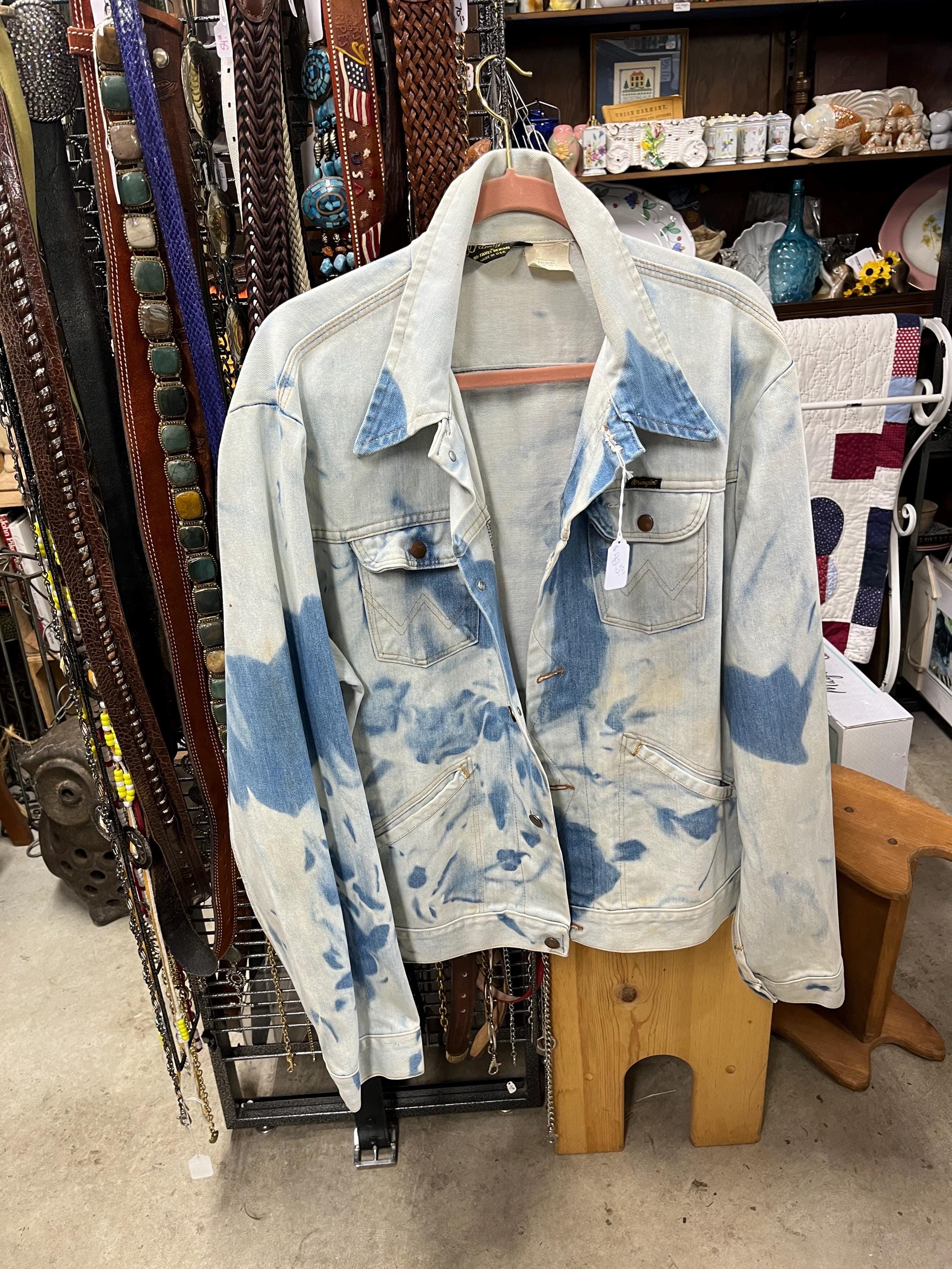 雰囲気◎ ~00s Vintage Bleach Cotton Jacket VTG LL Bean Tan Canvas Wool Lined Distressed Bomber Chore