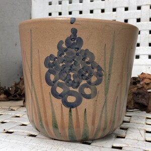 Italian hand painted pot