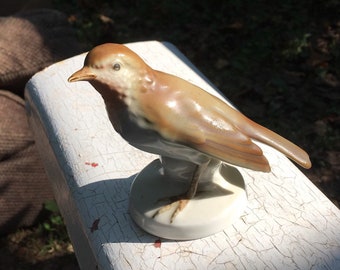 ドイツ】ババリア・ ゲロルド／GEROLD PORZELLAN☆鳥の置物 Vintage