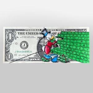 McDuck: Wall of Wealth - 1 dollar bill