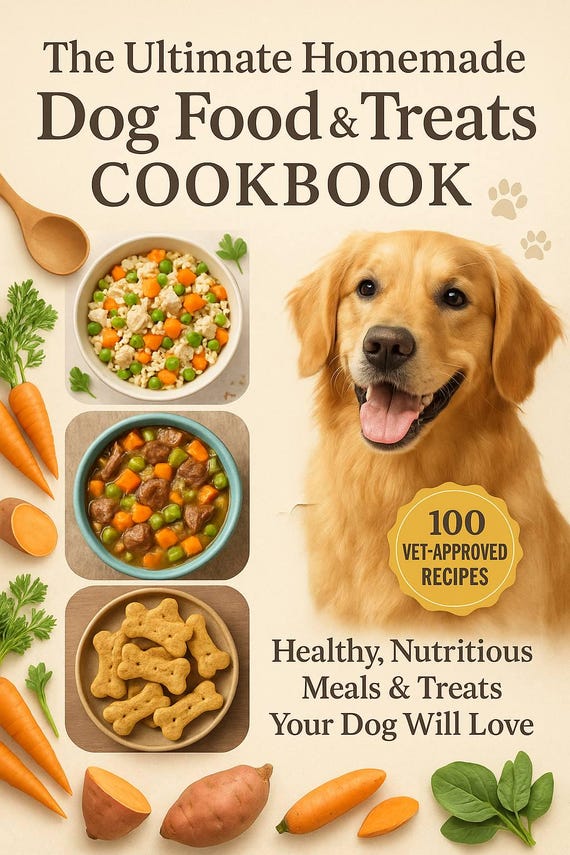 pet best dog food cookbook Homemade Dog Food Cookbook: 100 Vet-approved Recipes (PDF)