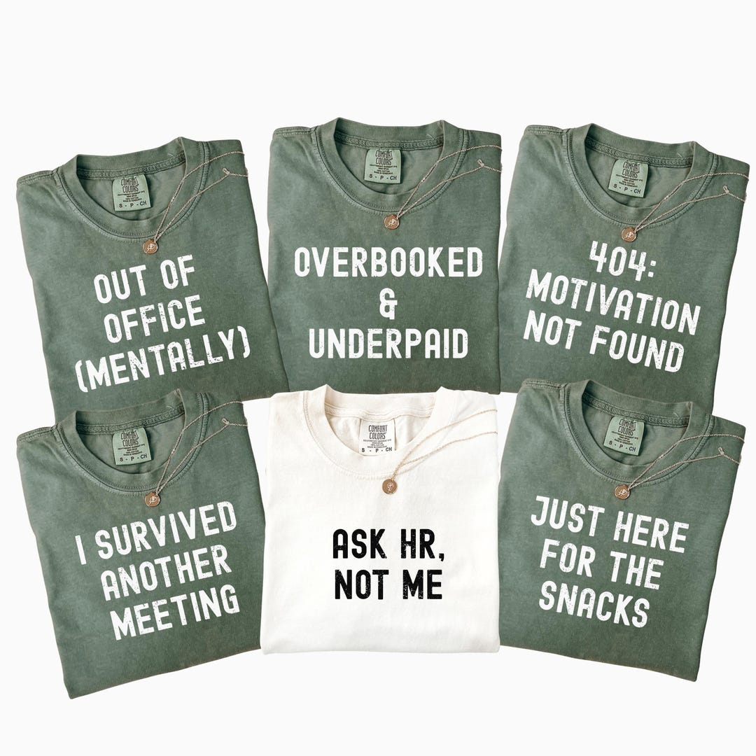 funny-office-team-shirts-for-coworkers-custom-group-work-tees-with