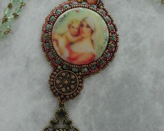 Mother and Child Necklace