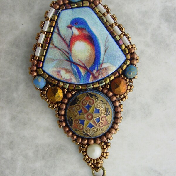Bird Brooch