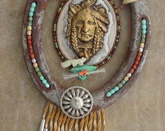 Horseshoe Native Spirit Hanging