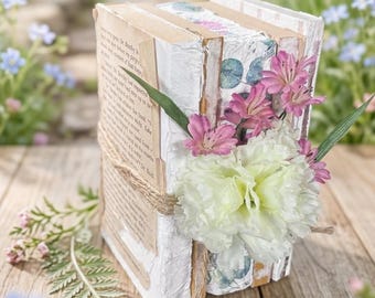 Shabby Chic Farmhouse Decorative Book Set of 5!