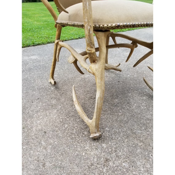 Arthur Court Aluminum Antler Chair