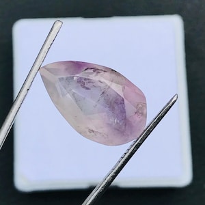 Natural Faceted African Amethyst Gemstone: 12 Carat, 10x12x20mm Approx.