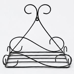 Hanging Plant Bracket, Wall Mount Planter Holder, Decorative Metal Flower Pot Hanger