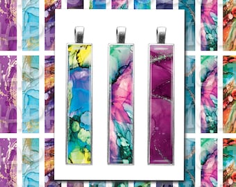 Bright Designs Digital Collage Sheet - 10mm x 50mm SOFORT DOWNLOAD