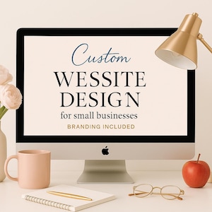 Progettazione di siti Web personalizzati per piccole imprese / WordPress Wix Squarespace / Sito Web aziendale Etsy / Saldi di 2 giorni