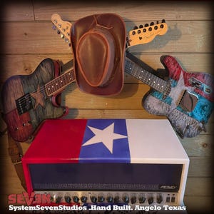 Custom Hand made in the USA Peavey 6505plus  &quot; Lonestar&quot; Head Cab .