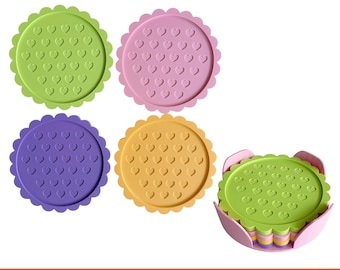 Scallop Coaster 3D Printable STL File, Beach Party Decor (Digital Download)
