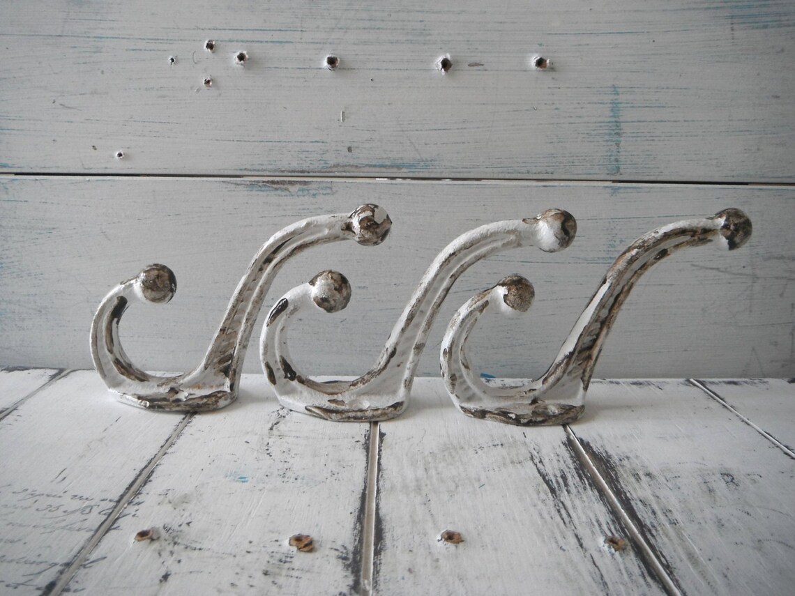 French Country Rustic Wall Hooks Coat Hooks Towel Hanger Towel Etsy