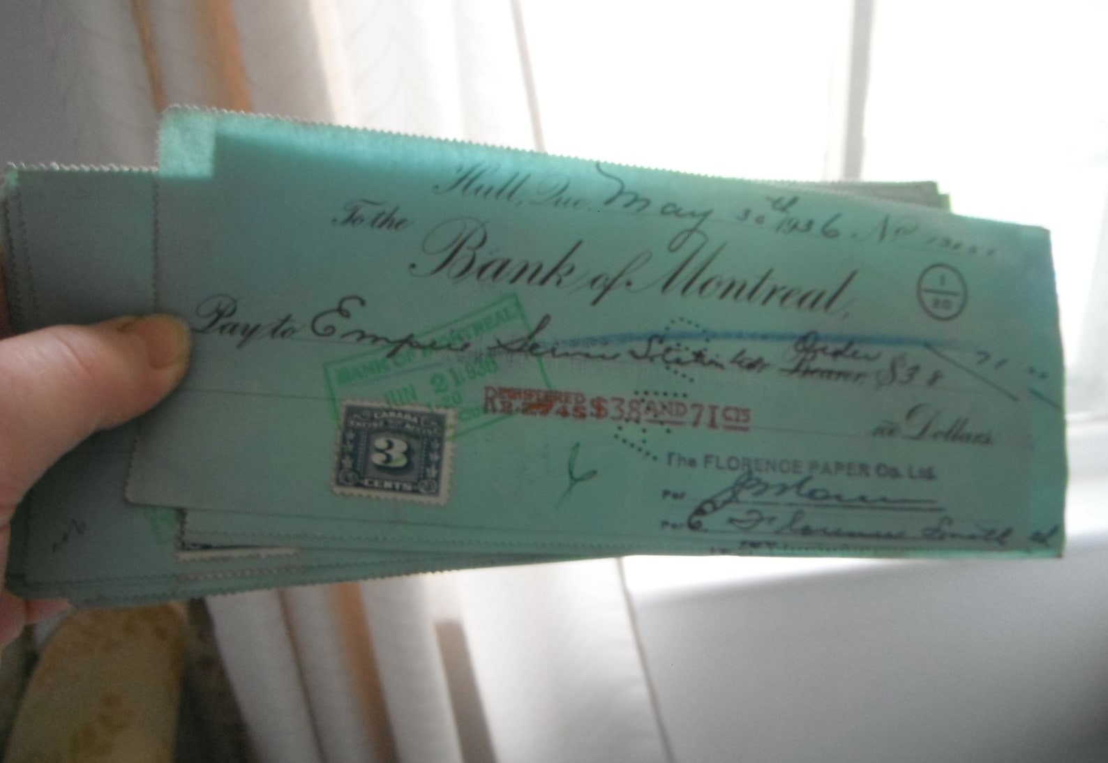 Retro Cheque Junk Journal Vintage Cancelled Cheque Check Lot 10 Pieces Paper ...