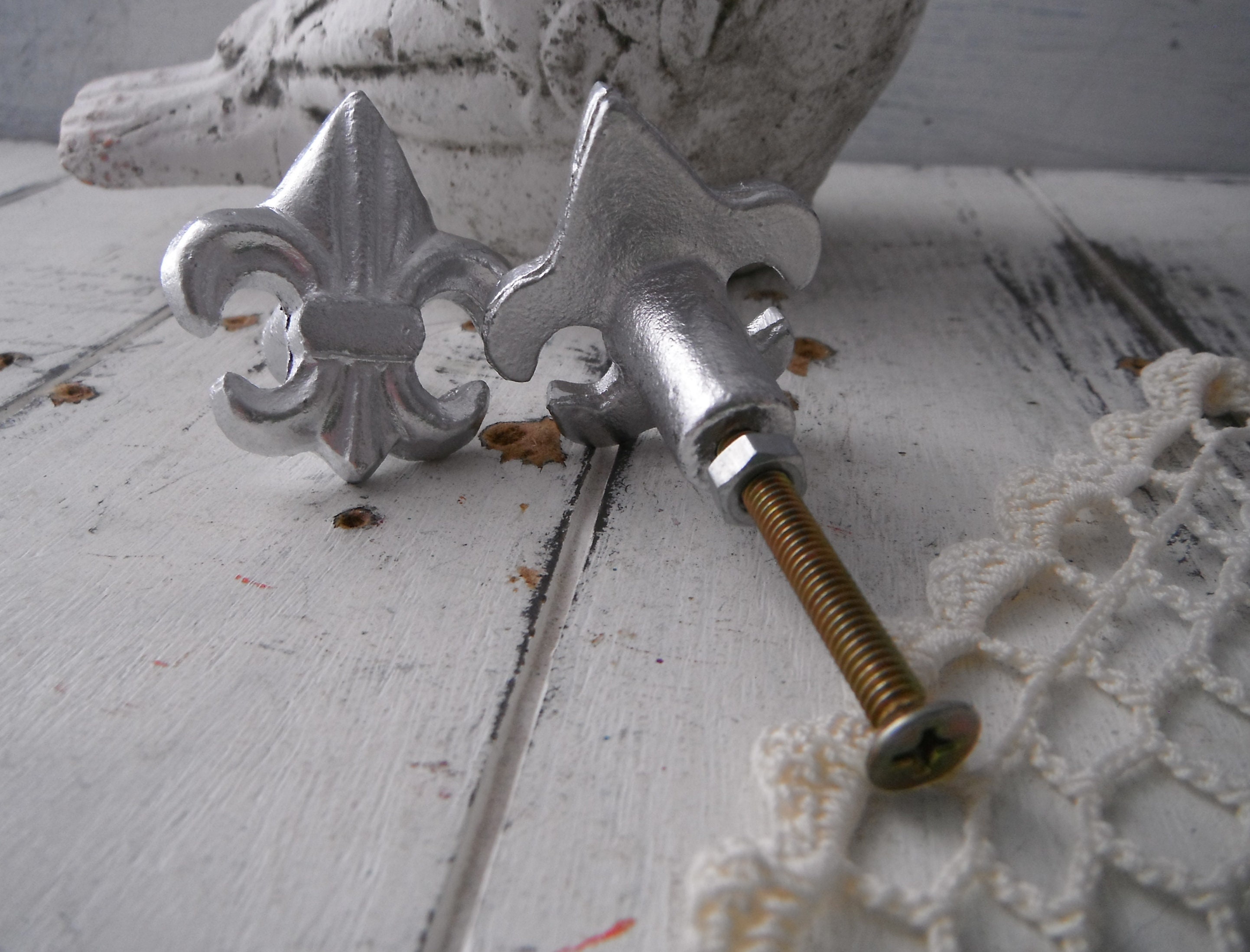 Furniture handles dresser knobs Shabby chic french country Etsy