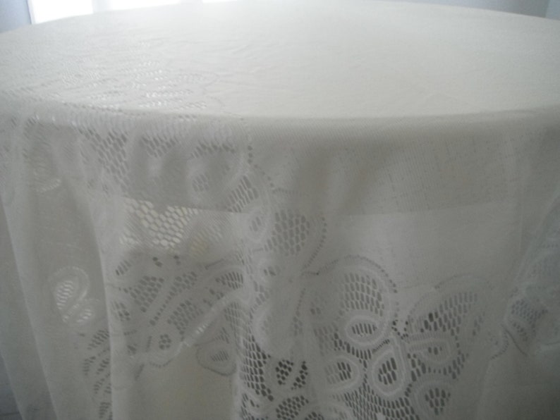 wedding decor 104inx70in swirl pattern cloth vintage cream cloth swirl lace cloth rectangular tablecloth cottage chic cloth french country
