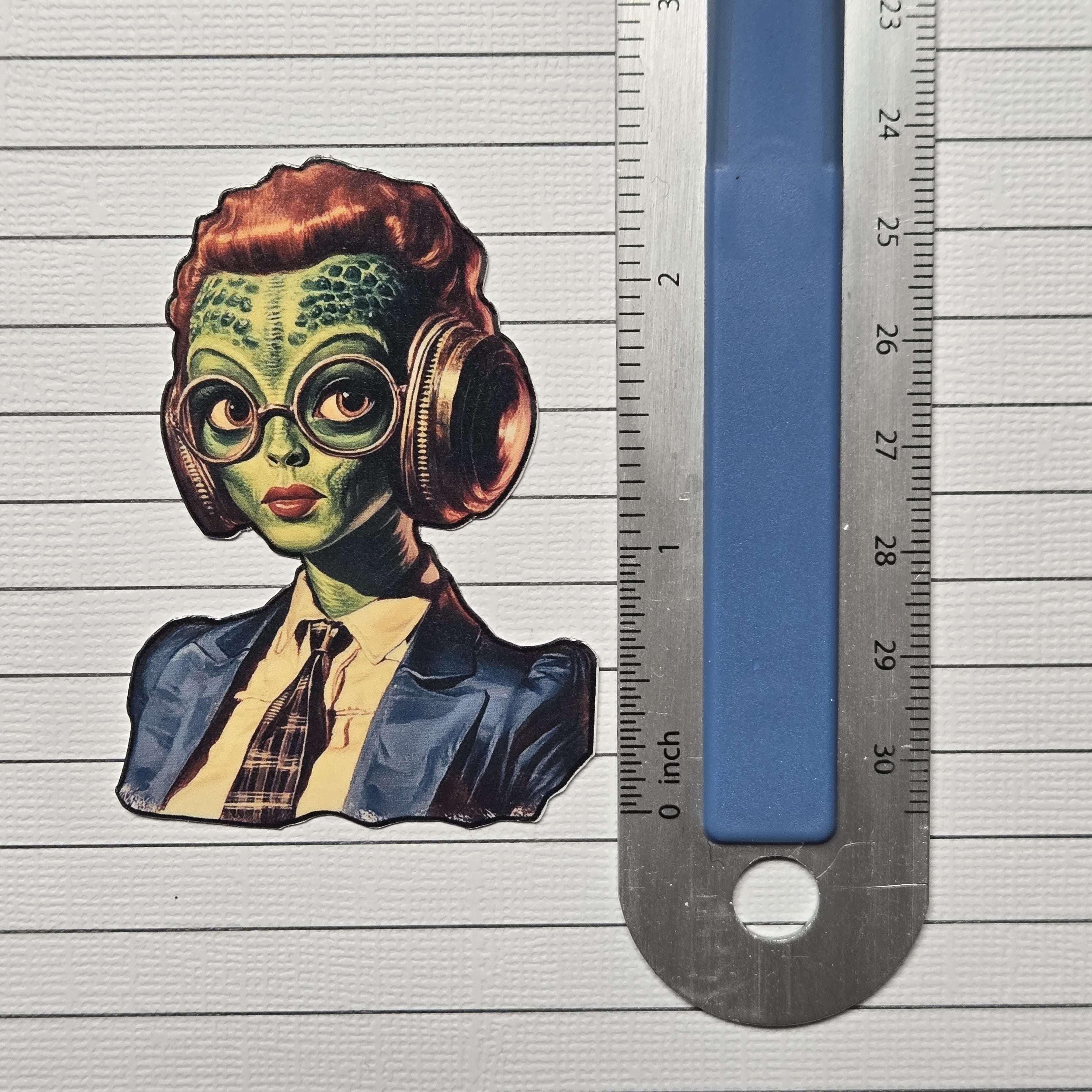 Alien Sticker Set - Etsy