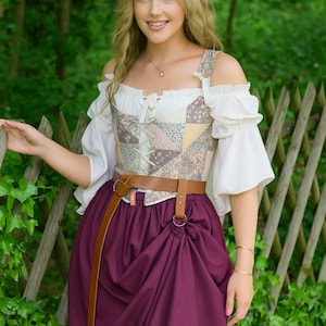 Medieval Skirt Hike | Renaissance Leather Skirt Holder for Cosplay / Ren Faire Outfits
