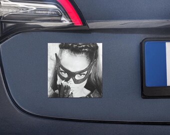 Eartha Kitt Catwoman Car Magnet