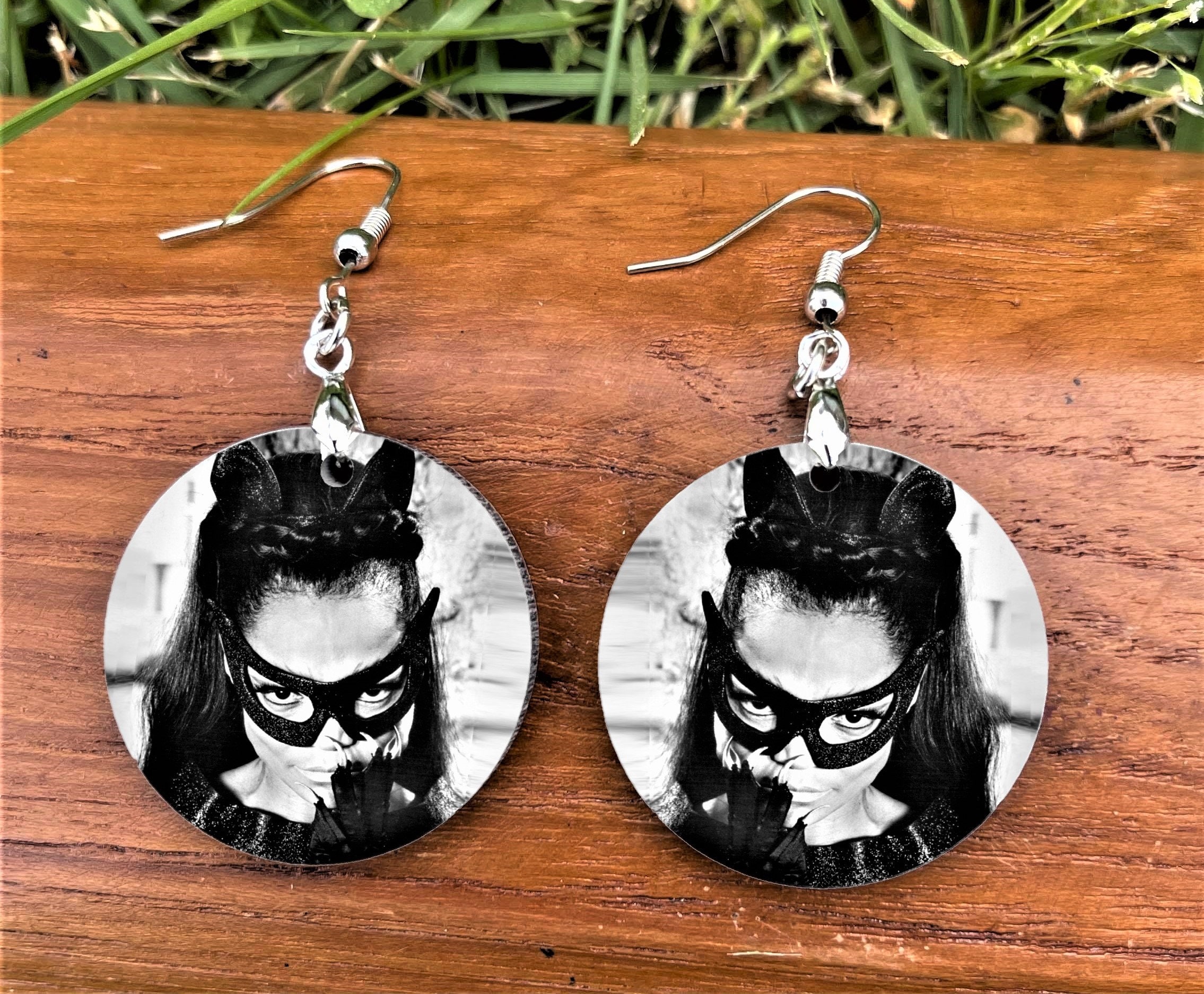 Catwoman earrings