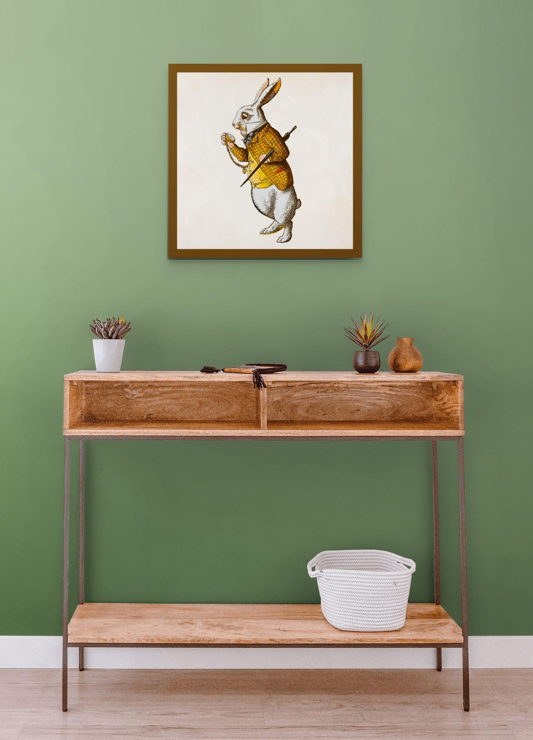 White Rabbit Red Rabbit Posters Alice in Wonderland White Rabbit Poster - Etsy