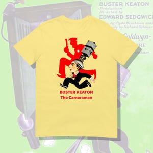 Buster Keaton The Cameraman Short-Sleeve Unisex T-Shirt