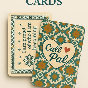 90 Affirmation Cards for Women | Daily Healing Ritual Deck | Self-Love, Shadow Work, Emotional Reset | Call Me Pal™