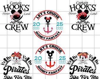 Kreuzfahrt 2025 svg Bundle, Familienkreuzfahrt 2025 svg, Micky und Freunde Kreuzfahrt Reise 2025 Png, Familienurlaub 2025, Disneyworld Png