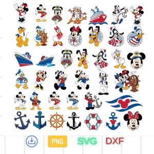 Cruise SVG Bundle ,Mickey Cruise PNG Bundle,Cruise ship svg,Mouse Cruise Ship Names Logo Bundle -Treasure Fantasy Dream Wish Wonder Magic