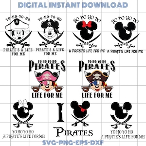 Pirates Family Trip Svg, Mickey and Minnie Pirates, Pirates of Caribbean, A Pirate&#39;s Life Cruise PNG,Family Trip 2025, Mouse Friends
