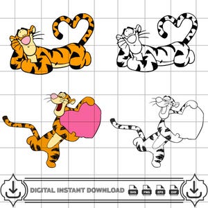 Tigger Valentines - Etsy