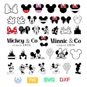Mickey Mouse SVG Bundle Layered Head svg Birthday tshirt svg, Tumbler Mug svg files for Cricut, SVG Files For Cricut, For Silhouette