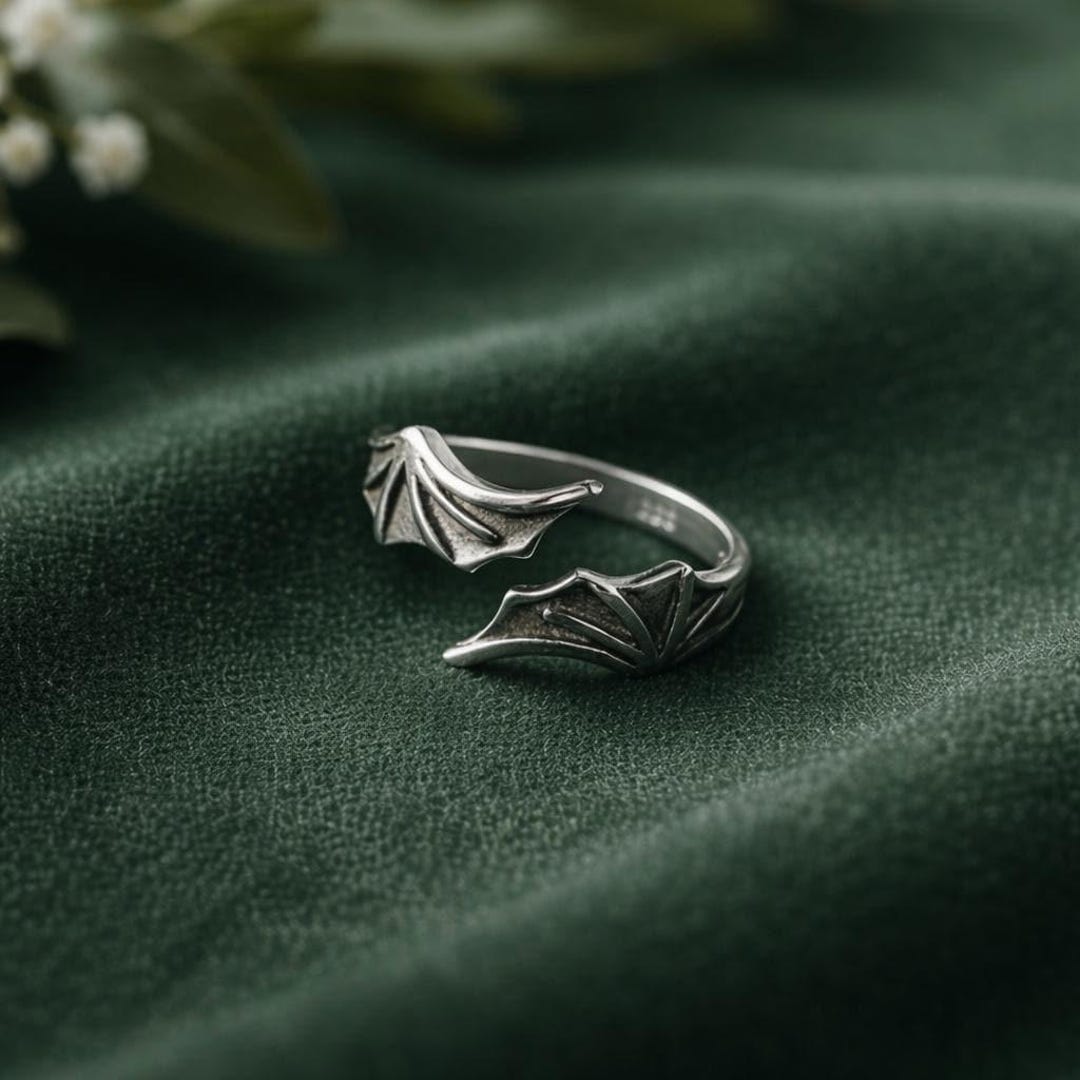 ACOTAR Bat Wing Ring: Night Court Adjustable Book Lover Gift - Etsy