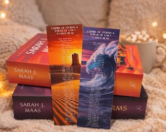 Tandem read bookmarks: empire of storms & tower of dawn (digital download)