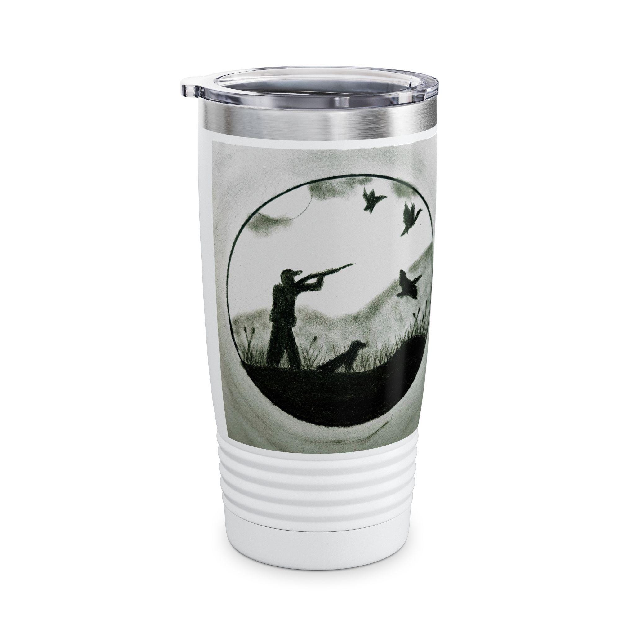 Ringneck Tumbler - 20oz, Stylish Hunting Mug for Outdoor Lovers, Perfect Gift for Hunters, Personalized Drinkware for Camping, [...]
