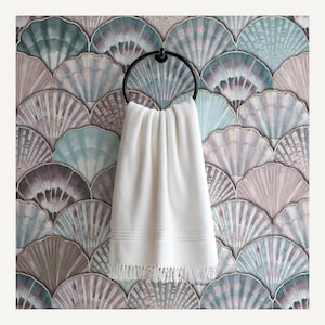 Coastal Wallpaper Shell Wall Decoration Nautical Wallpaper Bathroom Decor Beige Tone Ocean Pattern Wall Covering Home Art Colorful Wallpaper