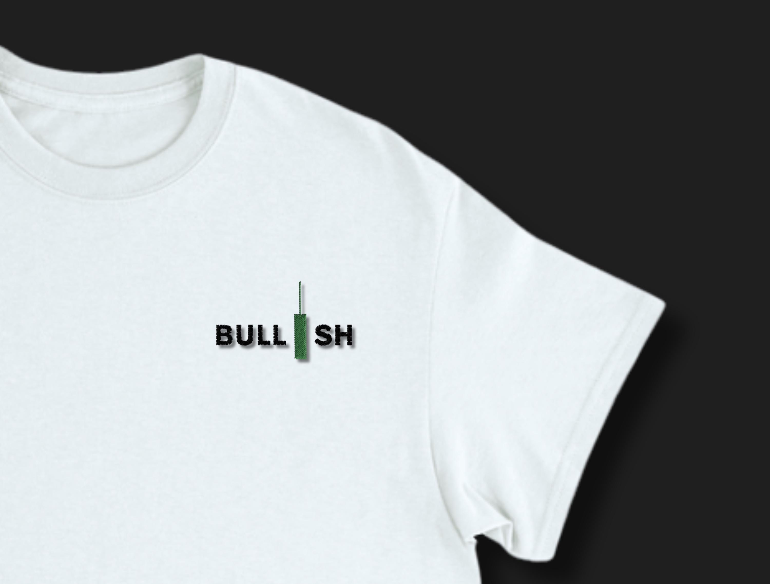 Maglietta Ricamata Minimalista 