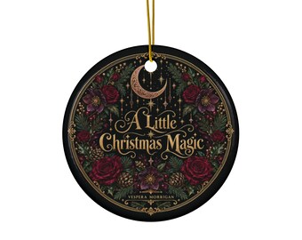 Gothic Christmas Ornament — A Little Christmas Magic | Vespera Morrigan