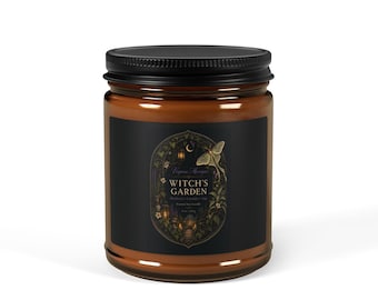 Vespera Morrigan Witch Garden Soy Candle