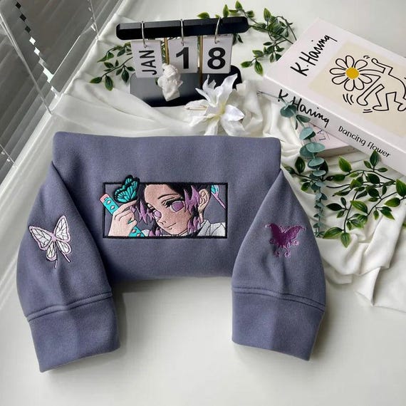 Stitching Dreams: The Allure of Premium Embroidered Anime Hoodies