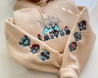 Shadow Army Embroidered Hoodie, I Alone Level Up-Inspired Anime Gift