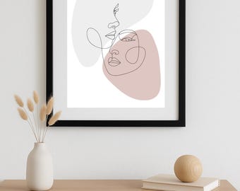 Poster Abstrakte Kunst, Wandgestaltung, Deko, Wandbild
