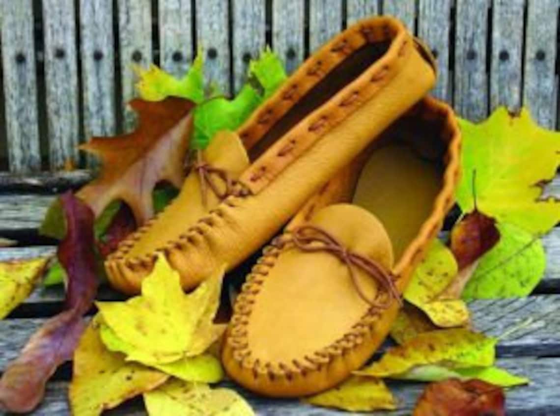 Moccasin Pattern Size 45 6 7 8 9 10 11 choose your Etsy