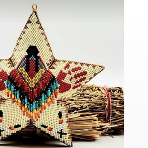 MMIW 3D Beaded Star Pattern with fringe (Digital Download)