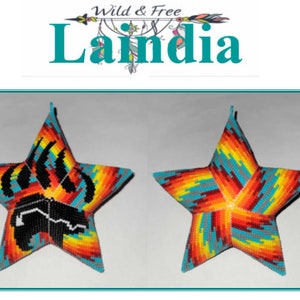 The Bear digitized pattern in PDF-24 row star