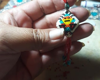 Eagle Dance Kachina 3 D Beaded mini pod pattern